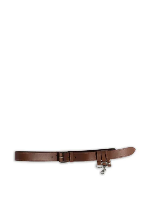 Miu Miu logo-detail leather belt