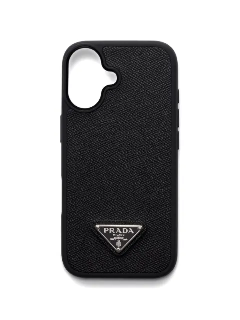 Prada saffiano-leather Iphone 17 case