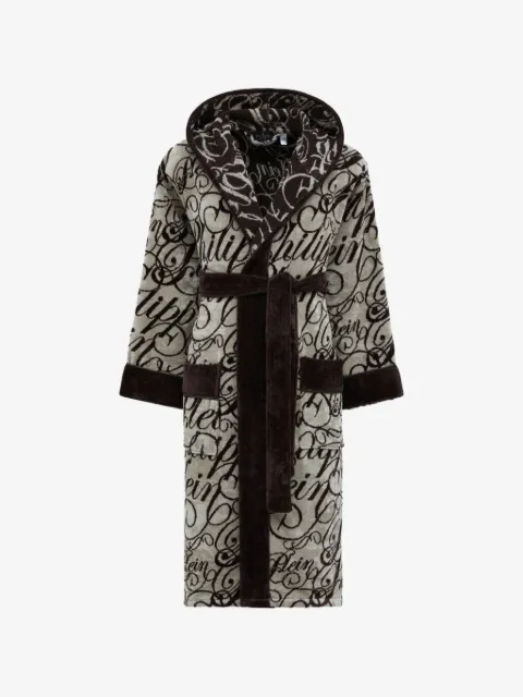 Philipp Plein Badjas met capuchon