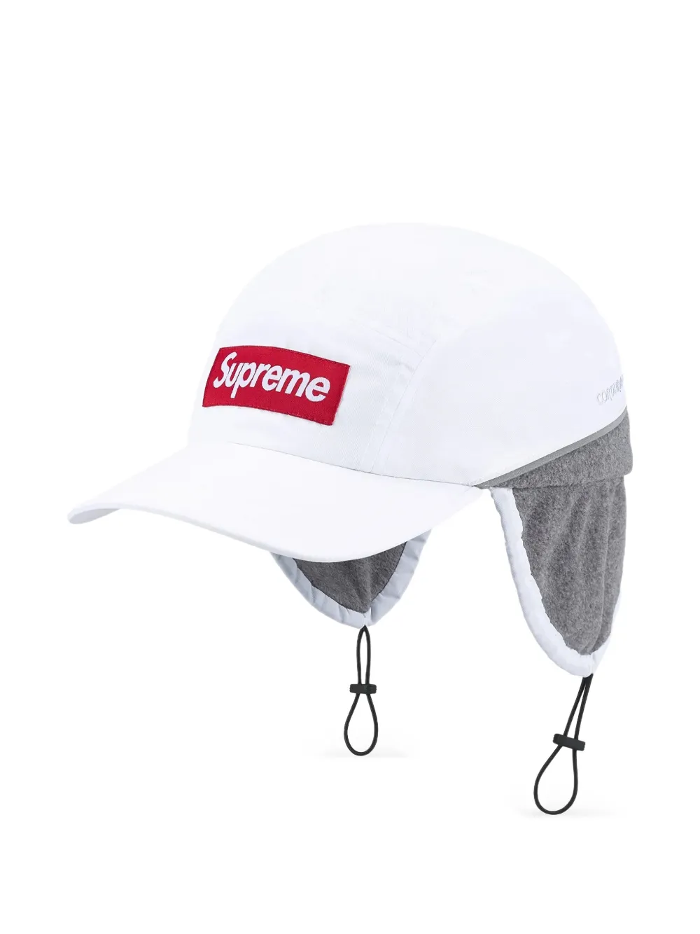 lined earflap camp cap