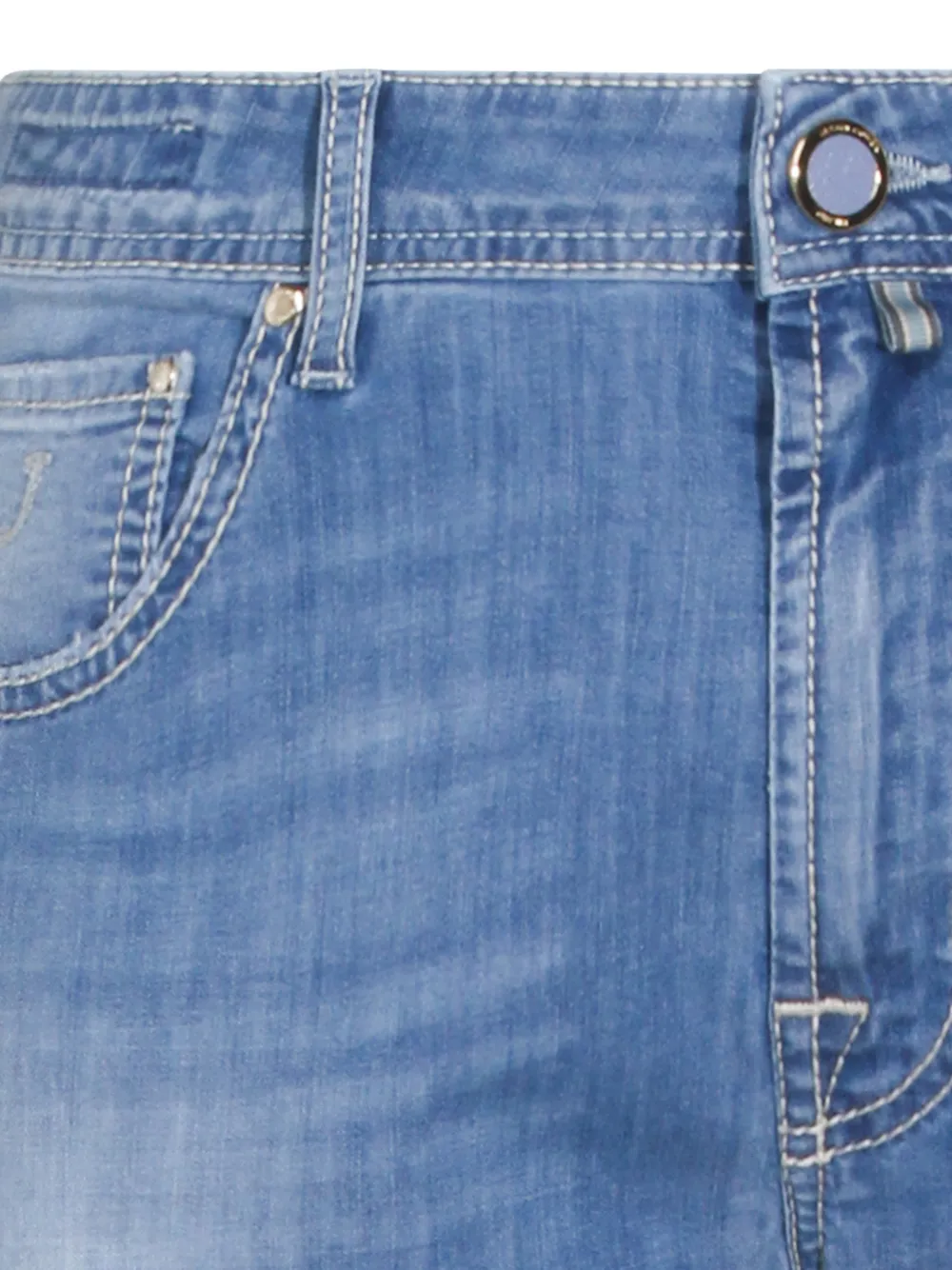 Jacob Cohën Jeans met stiksels Blauw