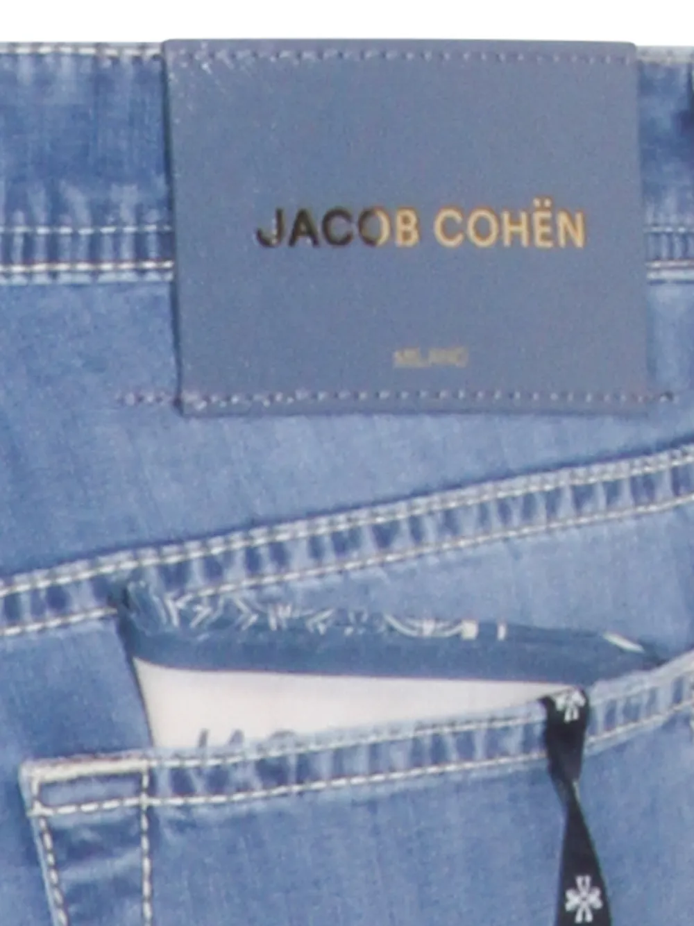 Jacob Cohën Jeans met stiksels Blauw