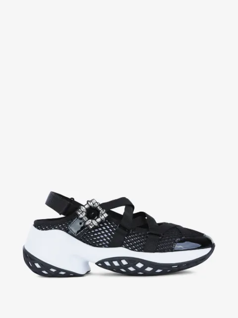 Roger Vivier Viv' Run jewel-embellished sneakers