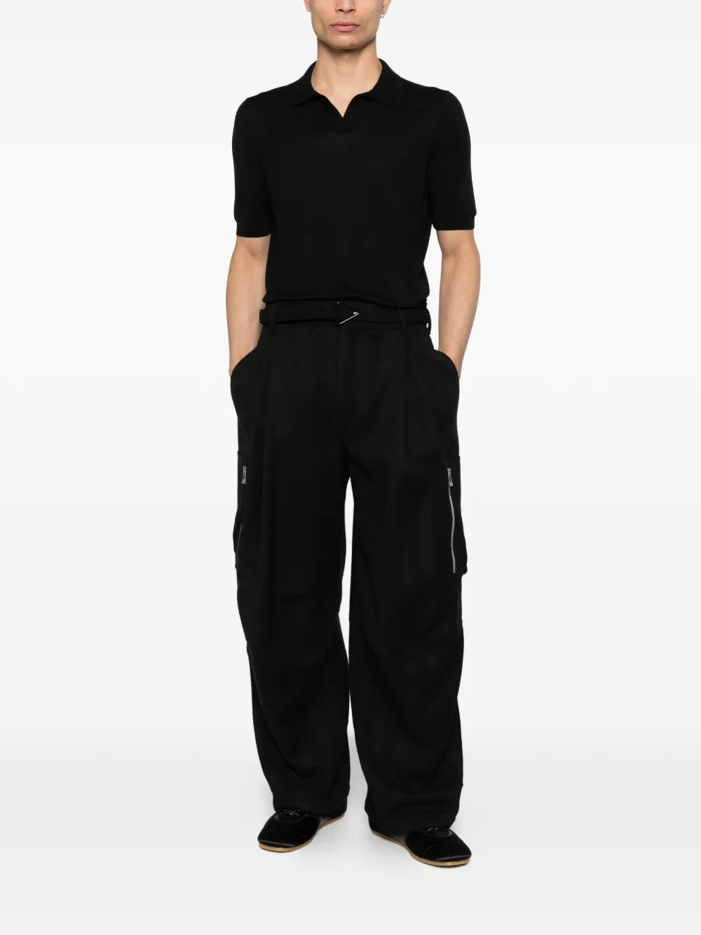 Tagliatore T-shirt met korte mouwen Zwart