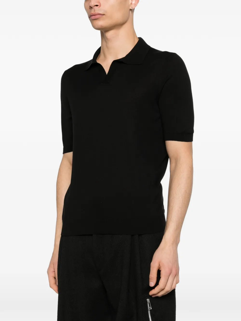 Tagliatore T-shirt met korte mouwen Zwart