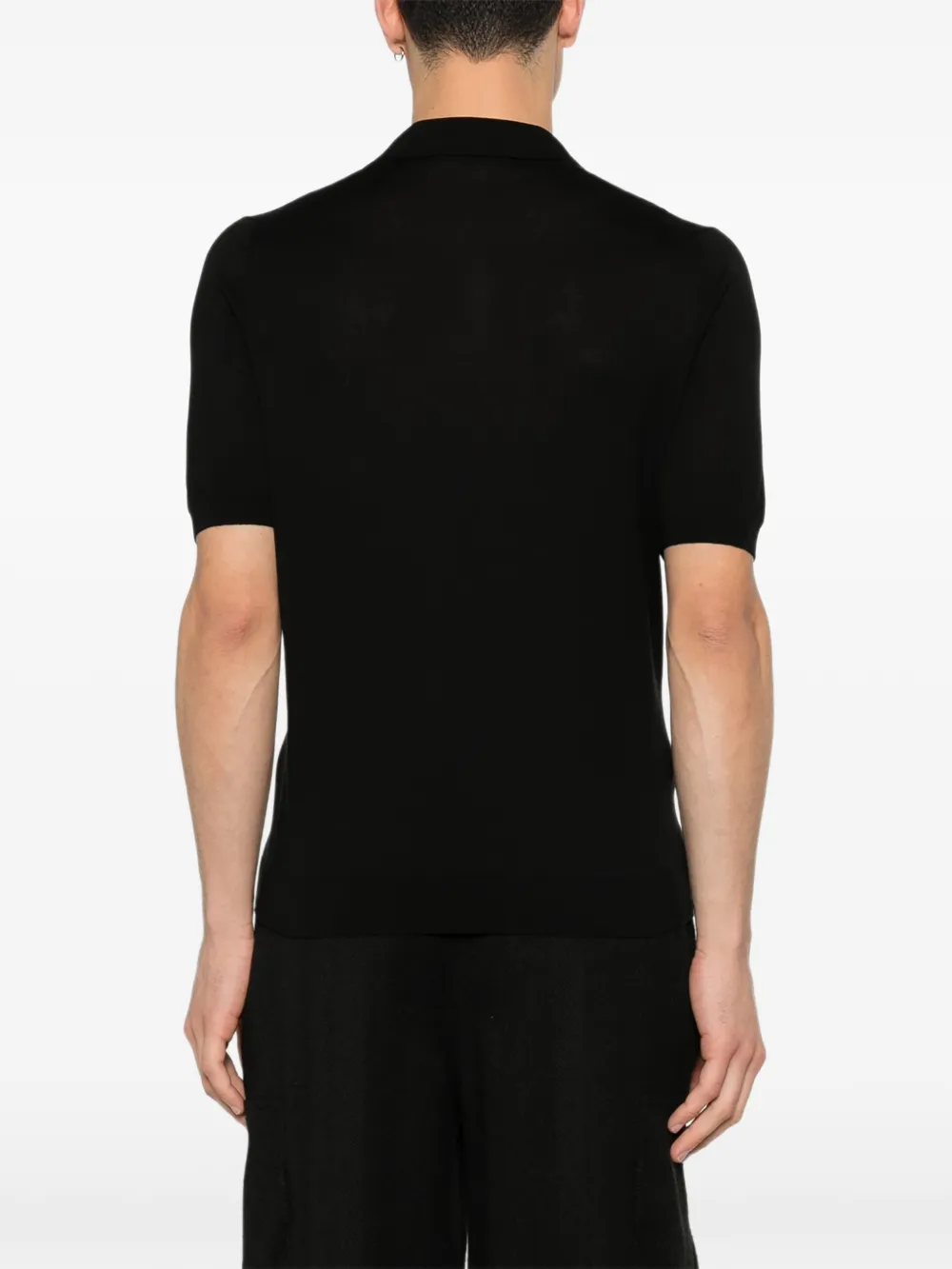 Tagliatore T-shirt met korte mouwen Zwart