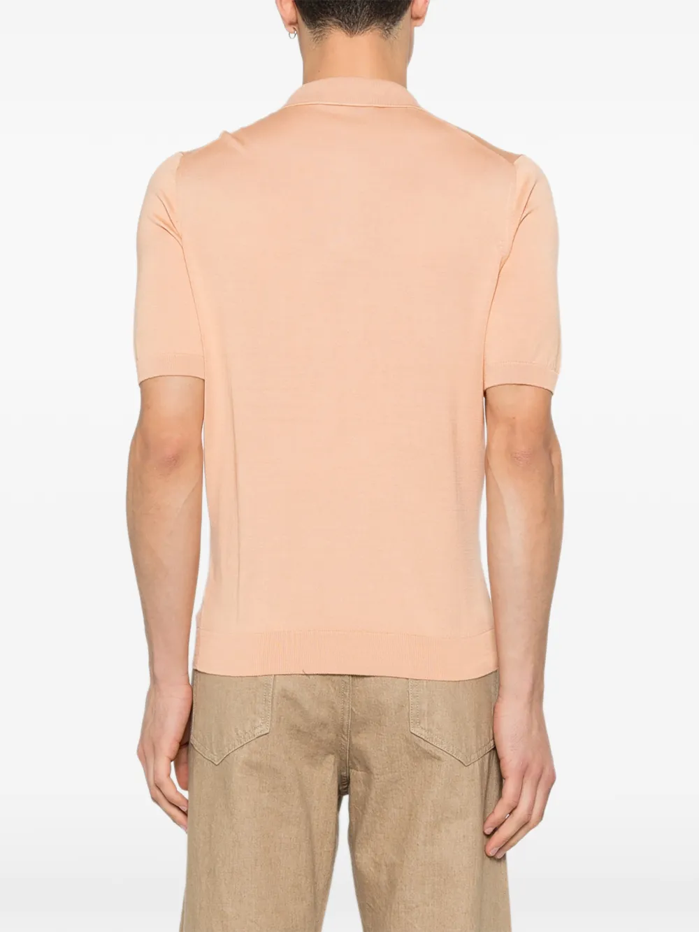 open collar T-Shirt