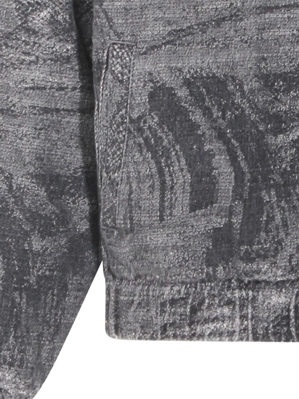  Daily Paper Snake Zipped Jacket - Grey 