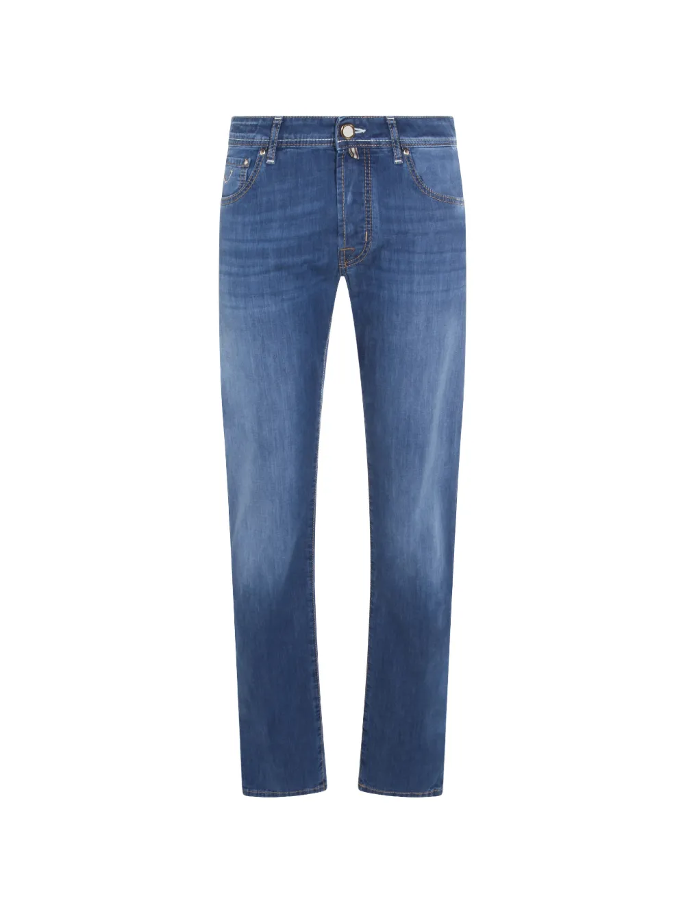 Jacob Cohën stitching jeans - Blu