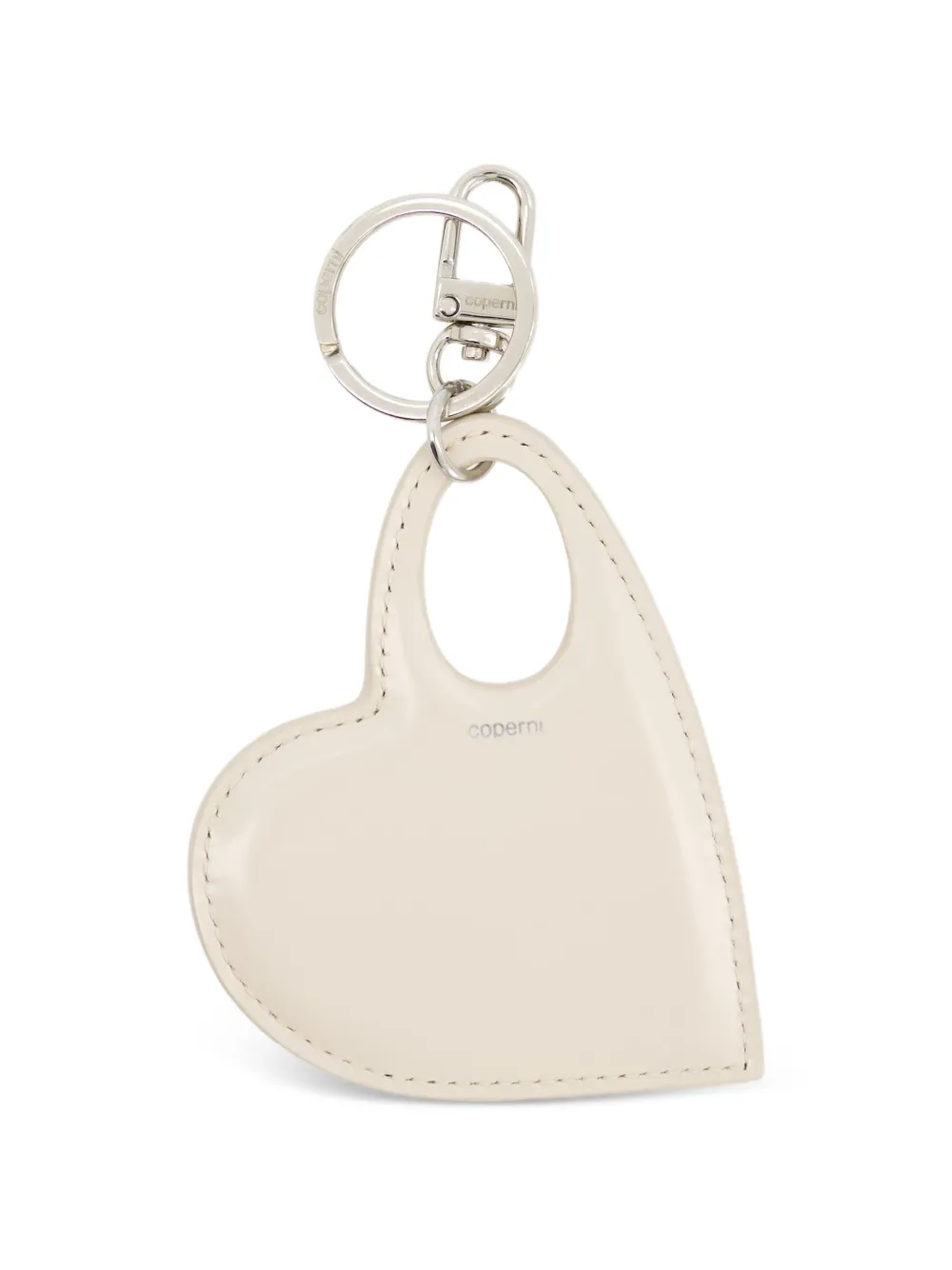 Coperni heart keychain - Toni neutri