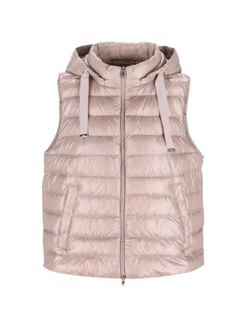 Herno hooded puffer gillet