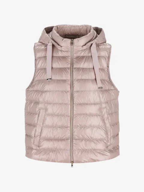 Herno hooded puffer gillet