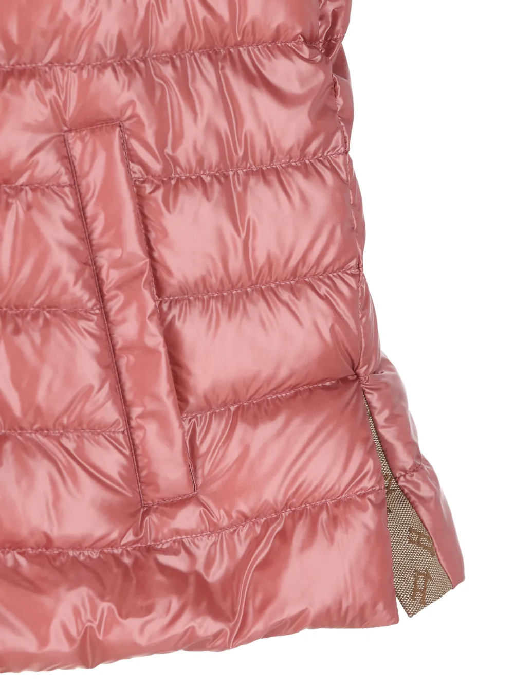 Herno Bodywarmer met capuchon Roze