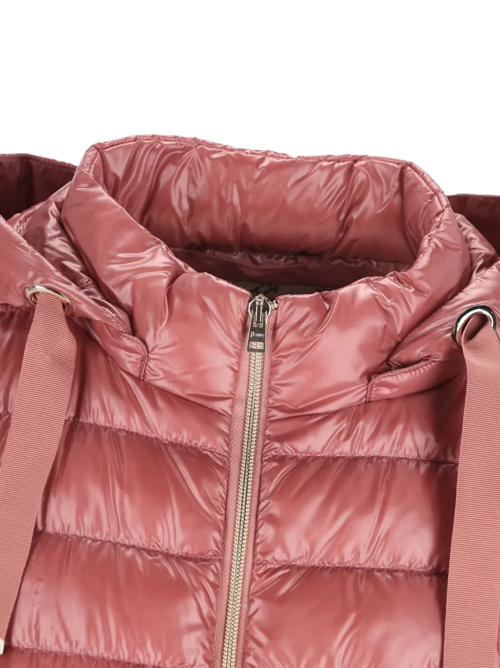 Herno Bodywarmer met capuchon Roze