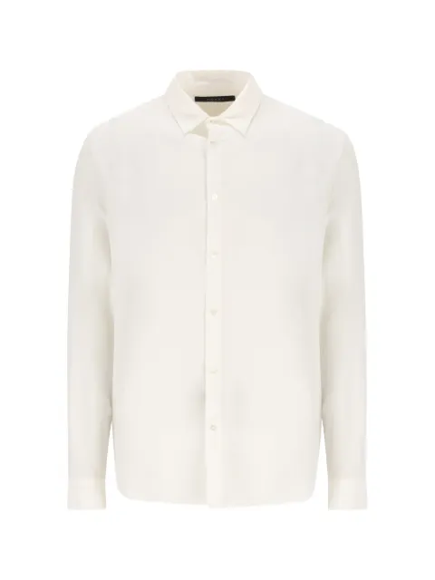 Gucci long-sleeve silk shirt