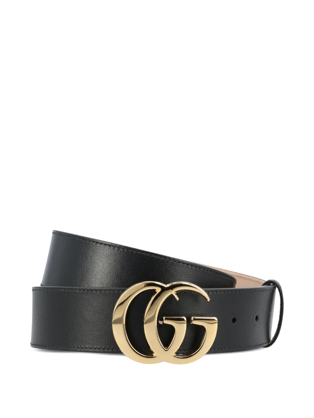 Gucci Marmont Gürtel mit GG - Schwarz
