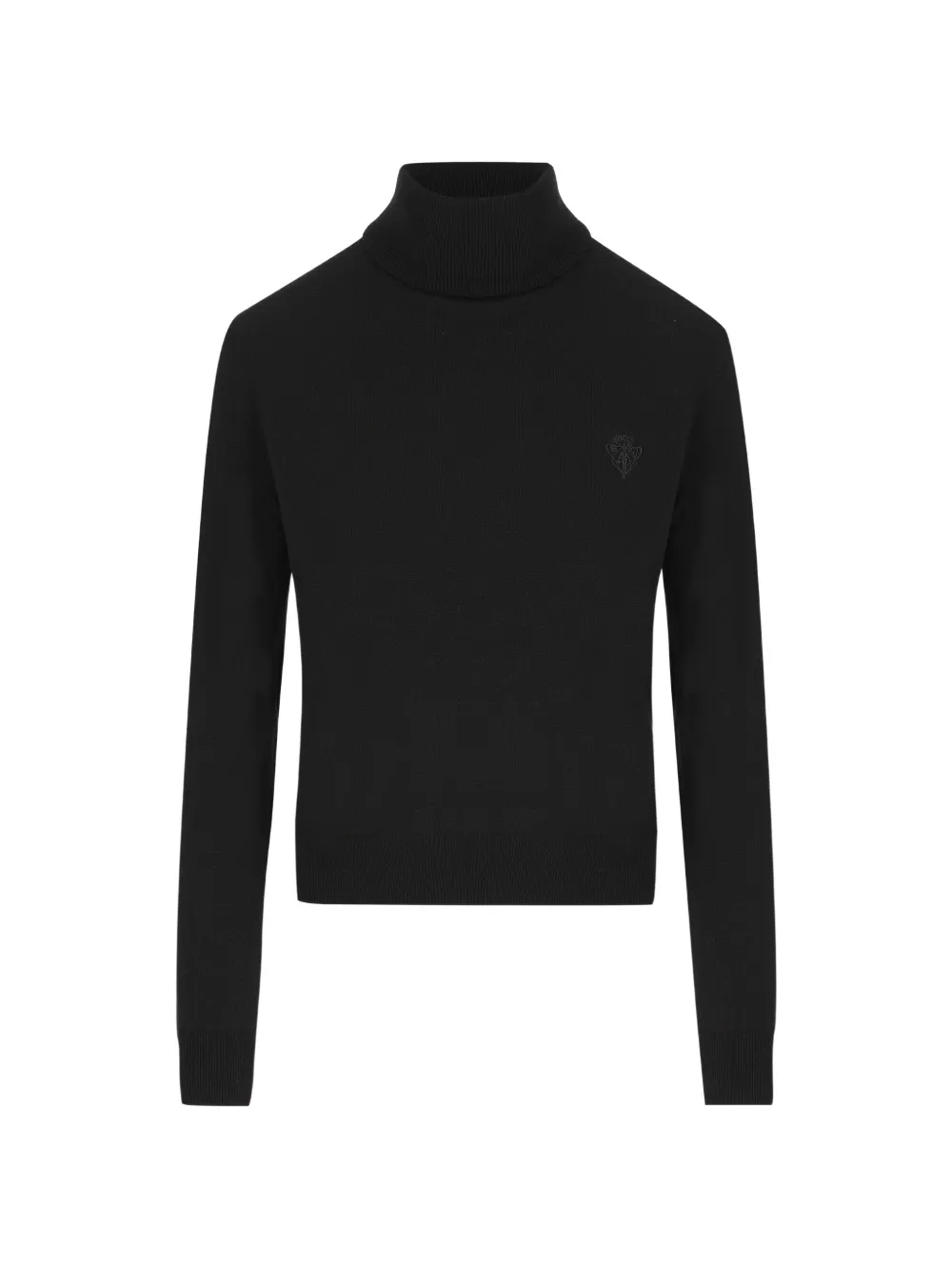 Gucci Knit Wool Turtleneck In Black