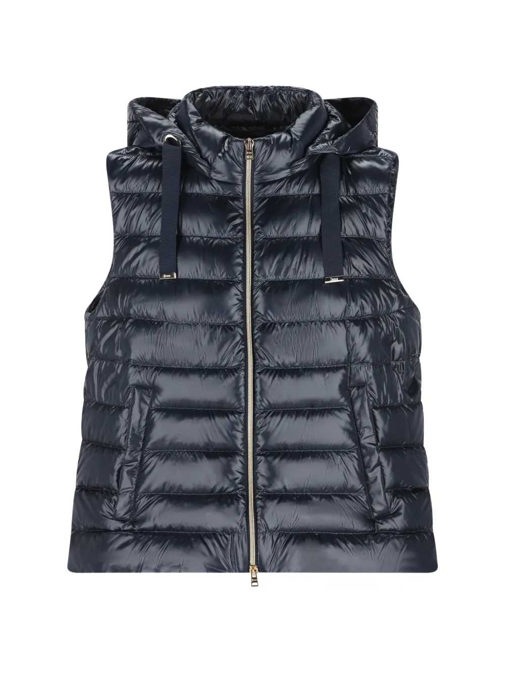 Herno hooded quilted jacket - Blue