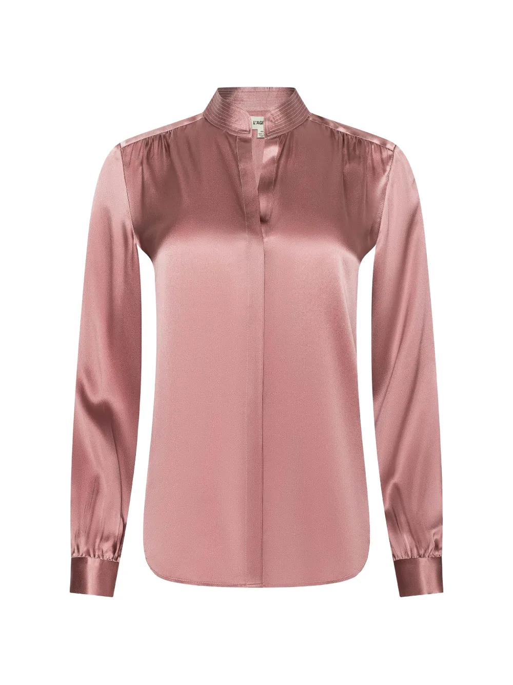 L'Agence Bianca long-sleeve blouse - Rosa