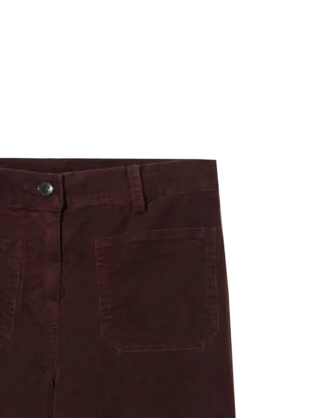  Nili Lotan Florence Pocket Trousers - Red 