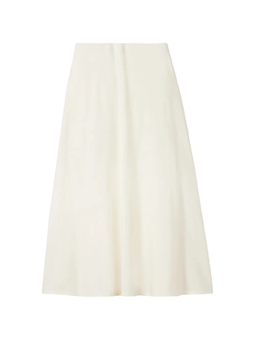 Brunello Cucinelli Midirock in A-Linie - Nude