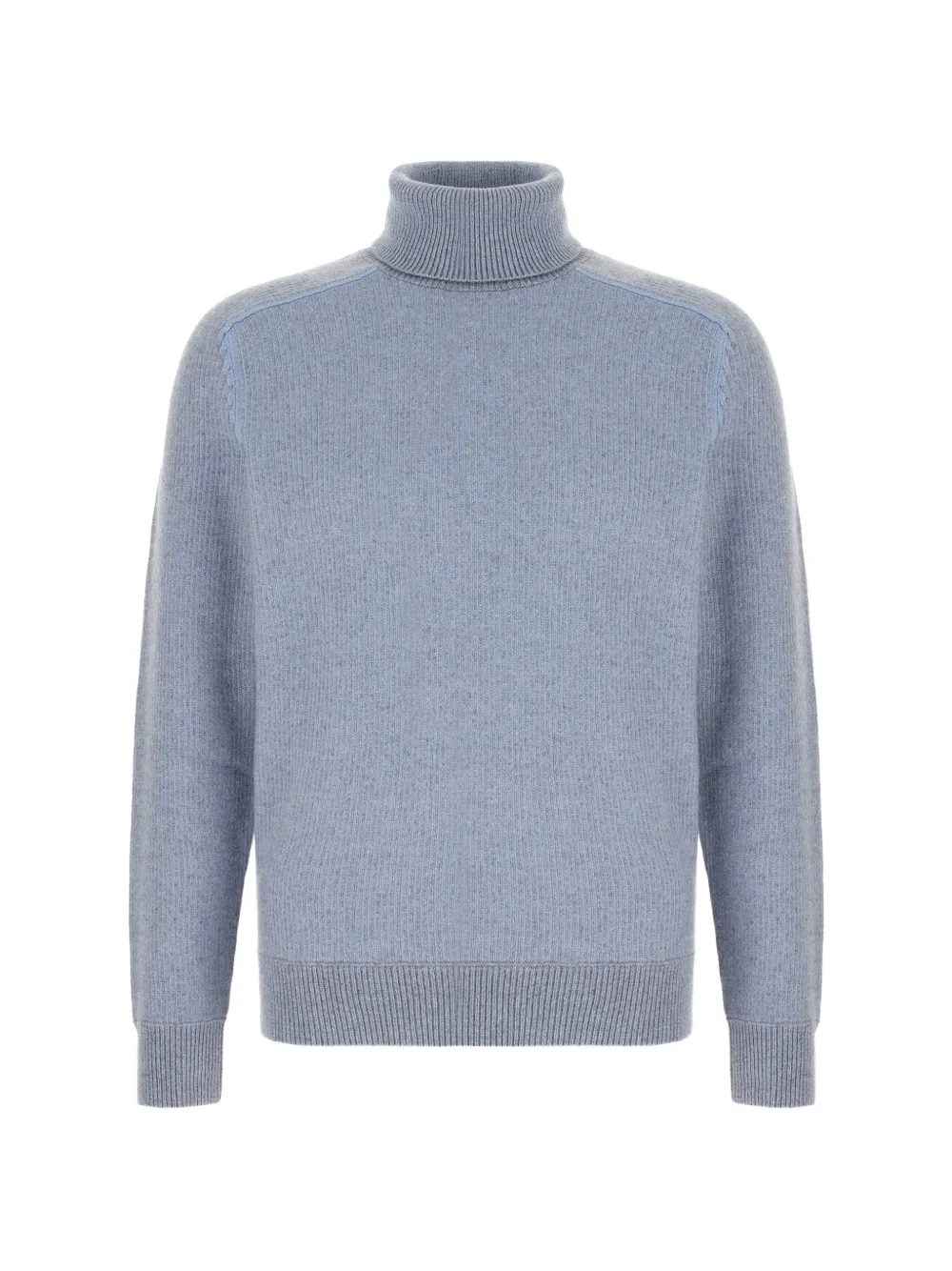 Zegna ribbed roll-neck sweater - Blue