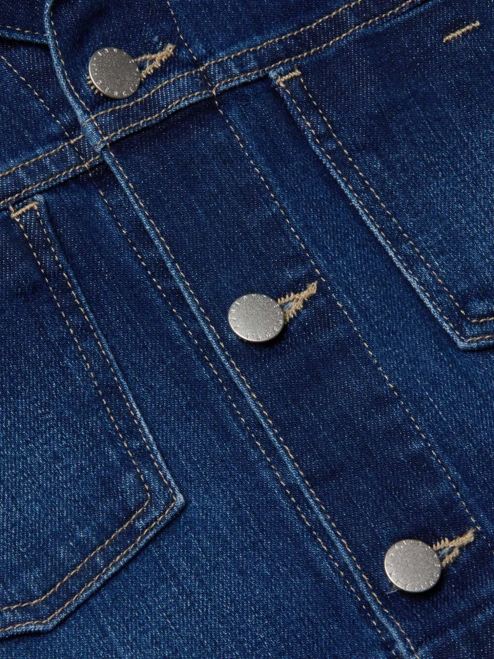  L'agence Slim Denim Jacket - Blue 