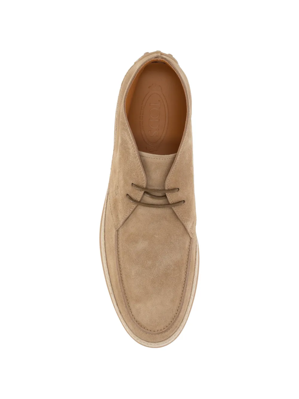 Tod's Suède desert boots Beige