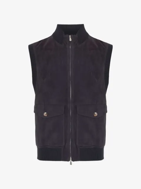 Brunello Cucinelli buttoned-pocket gilet
