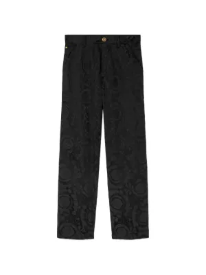 Versace（ヴェルサーチェ）メンズ ストレートパンツ - FARFETCH