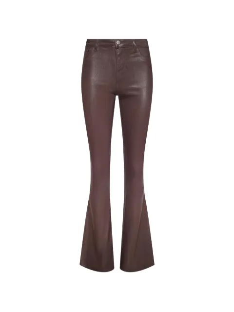 L'Agence Marty high-rise flare denim