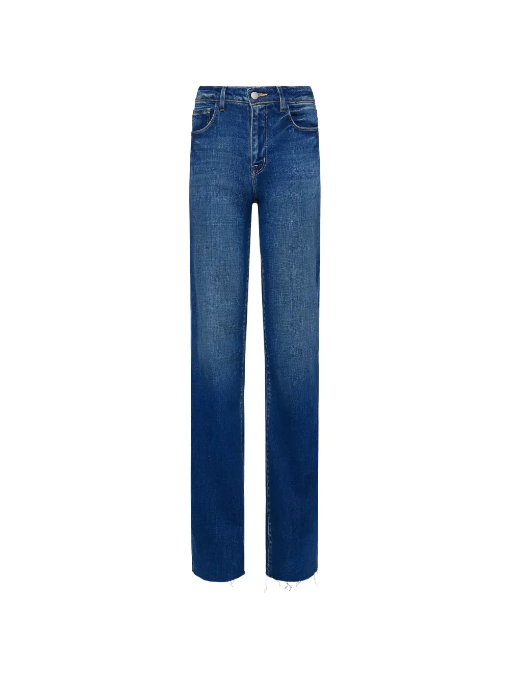 L'Agence frayed jeans - Blu