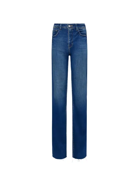 L'Agence frayed jeans