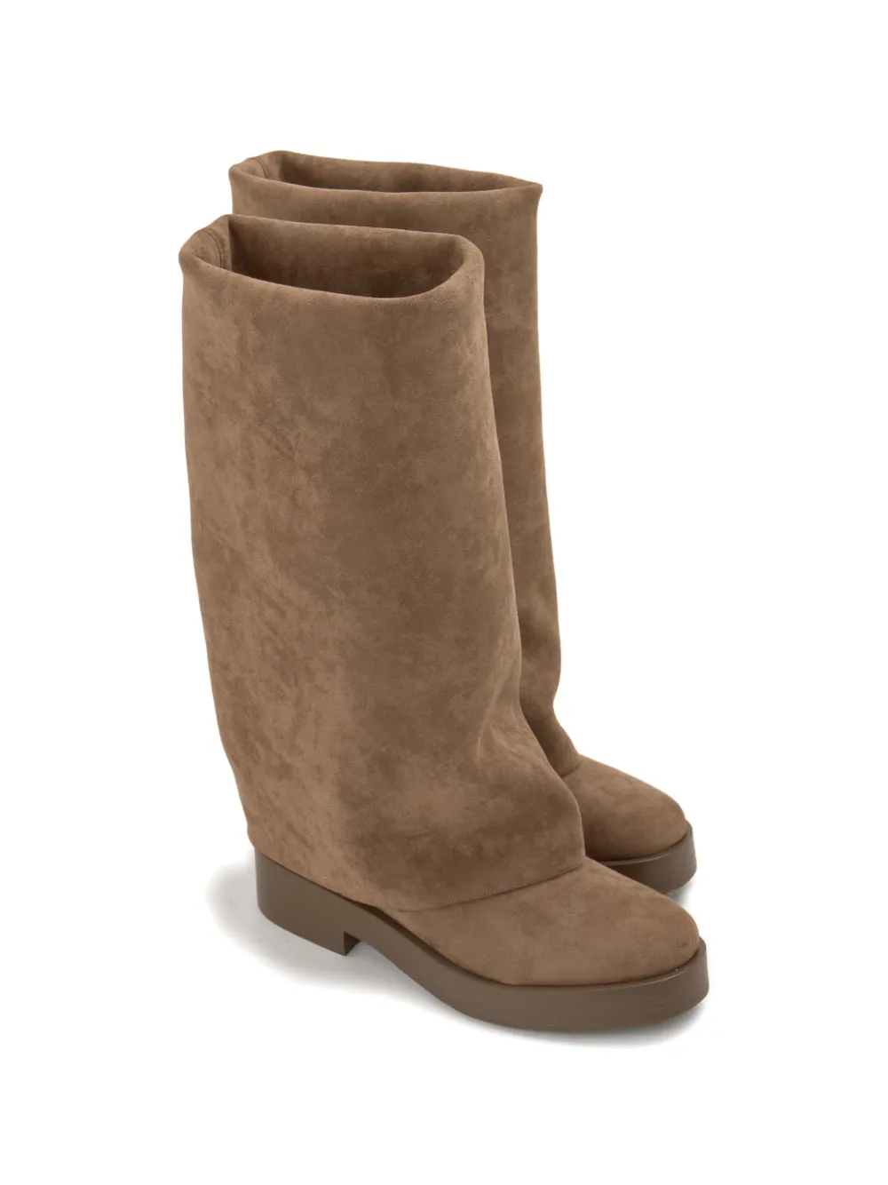 Casadei Laarzen met plateauzool Bruin