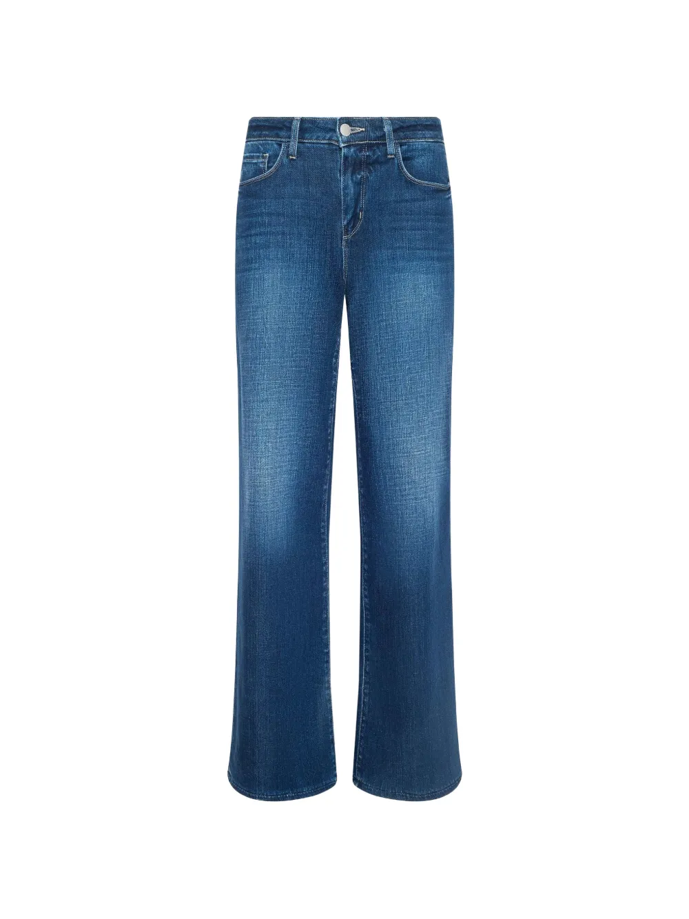 L'Agence Alicent wide-leg jeans - Blu