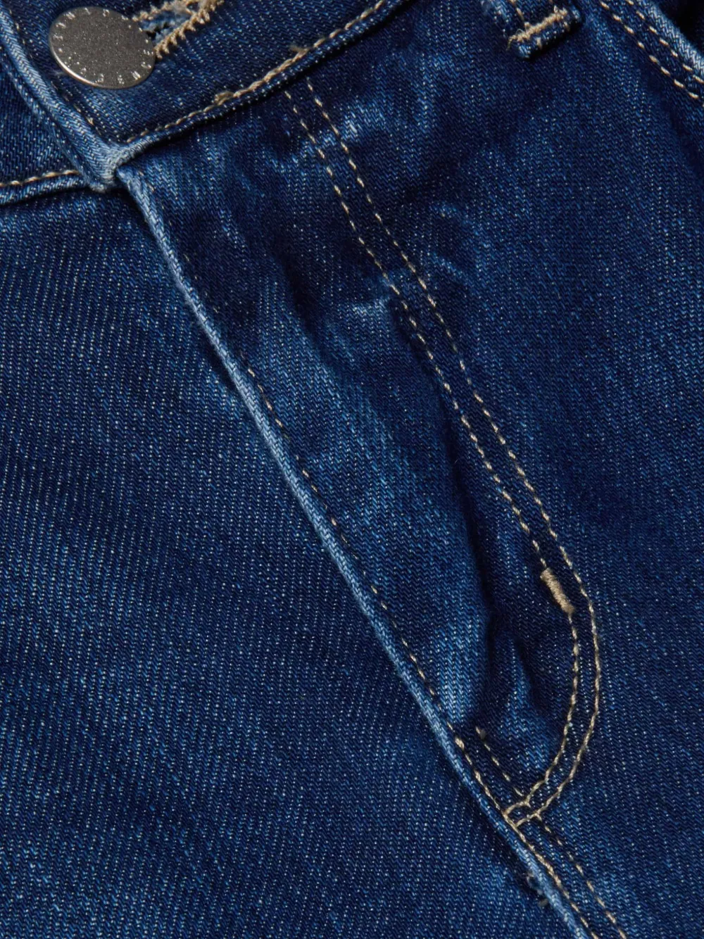  L'agence Alicent Wide-leg Jeans - Blue 