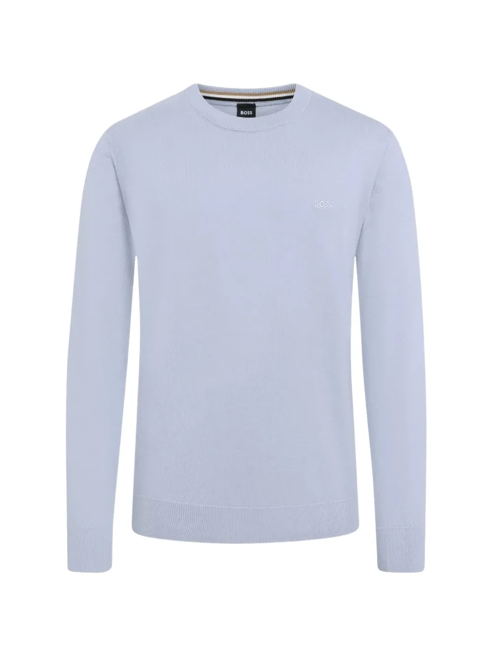 BOSS crew-neck sweater - Blu