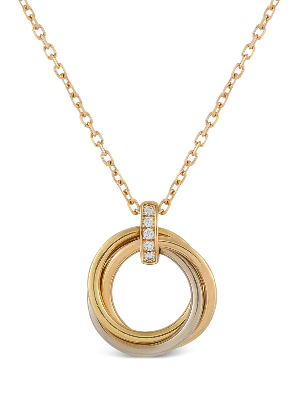 Cartier Trinity diamond necklace - Oro