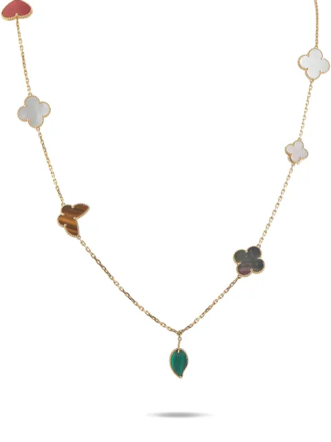 Van Cleef & Arpels  Lucky Alhambra clover leaf necklace