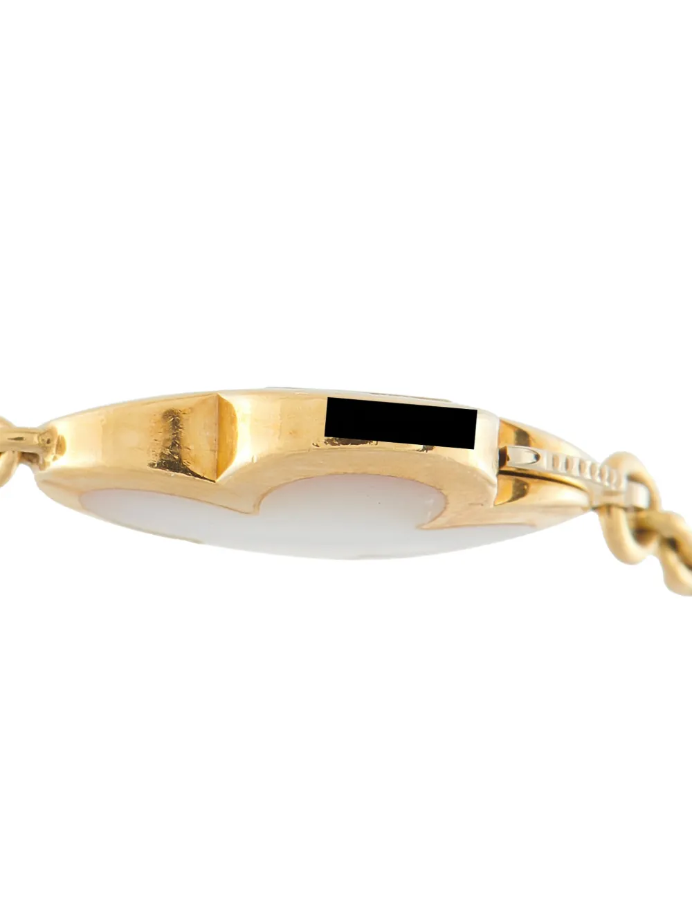  Van Cleef & Arpels Alhambra Mother-pearl-clover Bracelet - Gold 