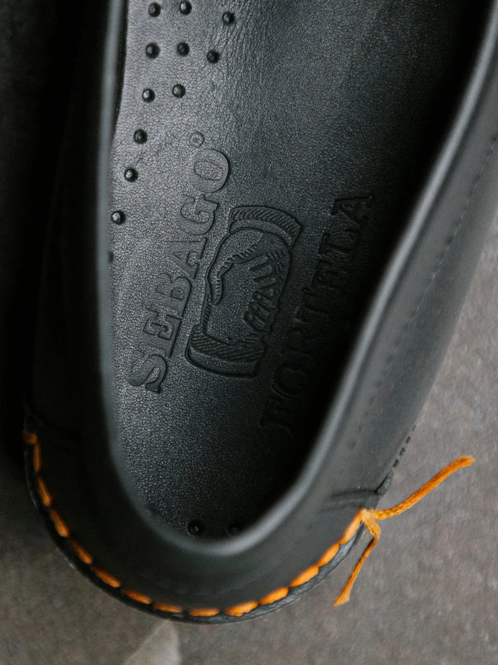 Fortela The Sebago Dan loafers Zwart