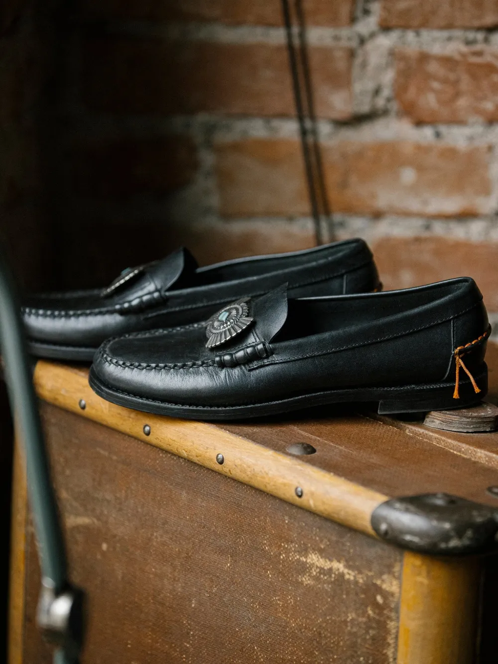 Fortela The Sebago Dan loafers Zwart