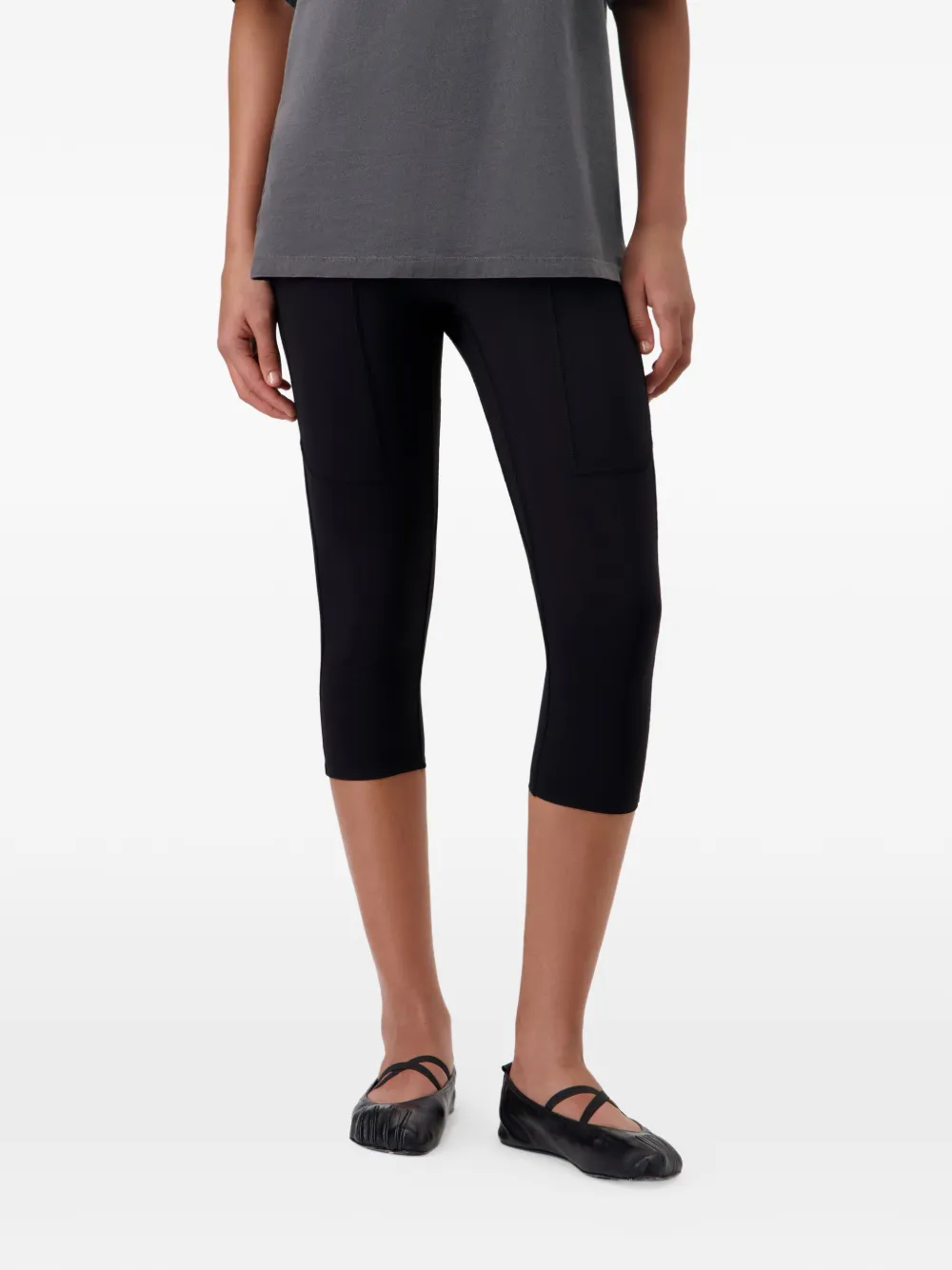 Coperni shaped ballet flats Zwart