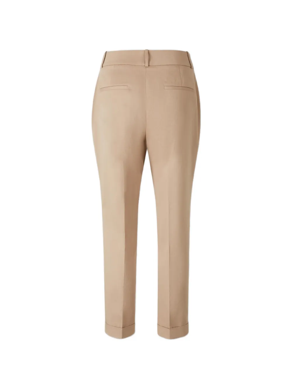  Peserico Belt-loop Cuffed Trousers - Neutrals 