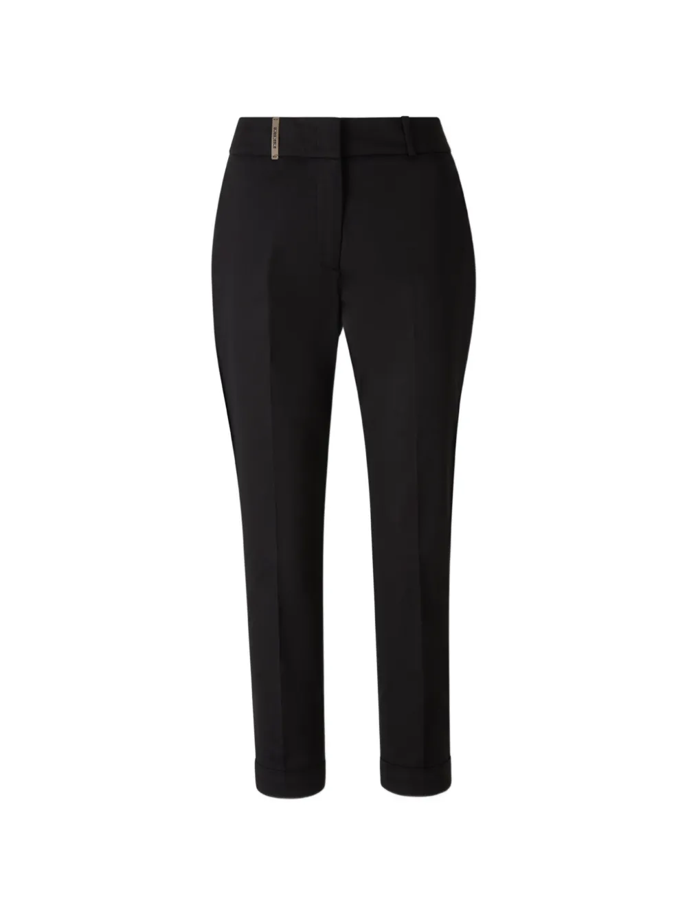Peserico pocket cuffed trousers - Nero