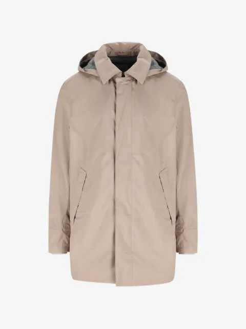 Herno Windstopper hooded raincoat