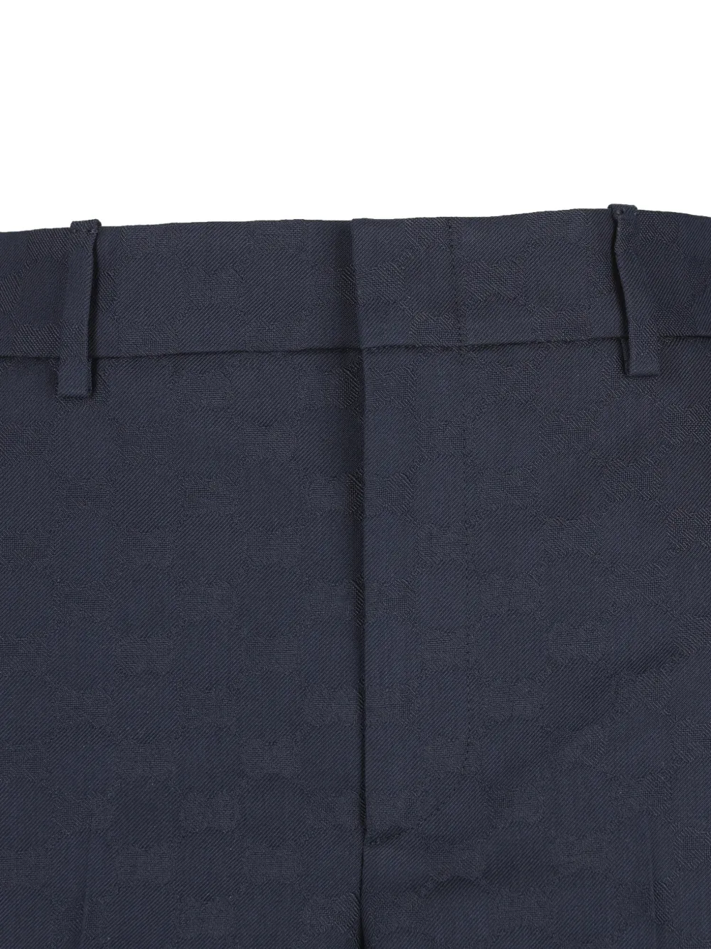  Gucci Pressed Crease Trousers - Blue 