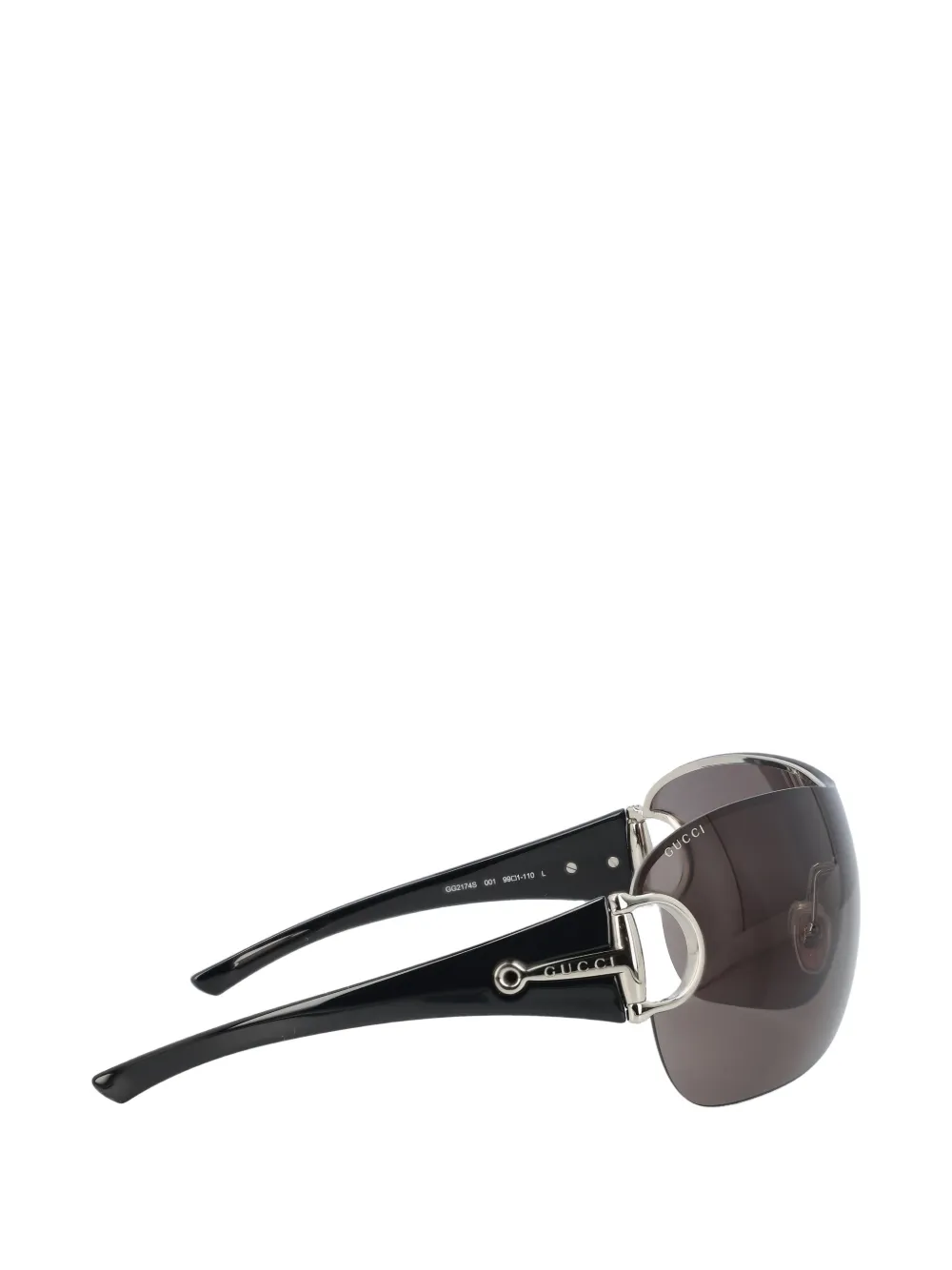 Frameless mask sunglasses