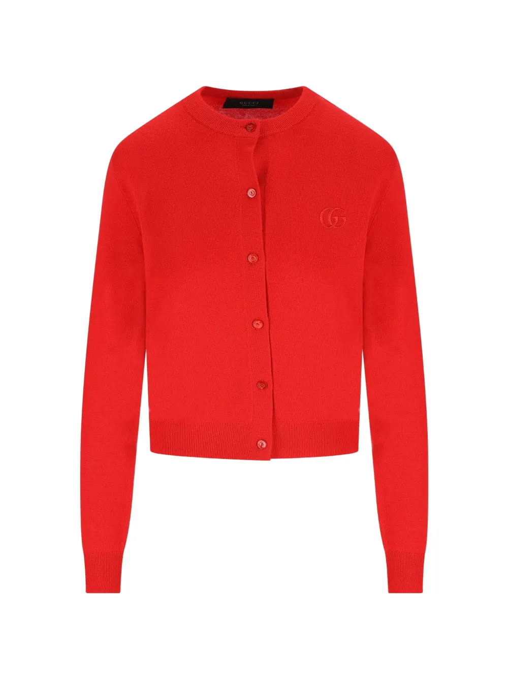 Gucci Cardigan aus Wolle - Rot