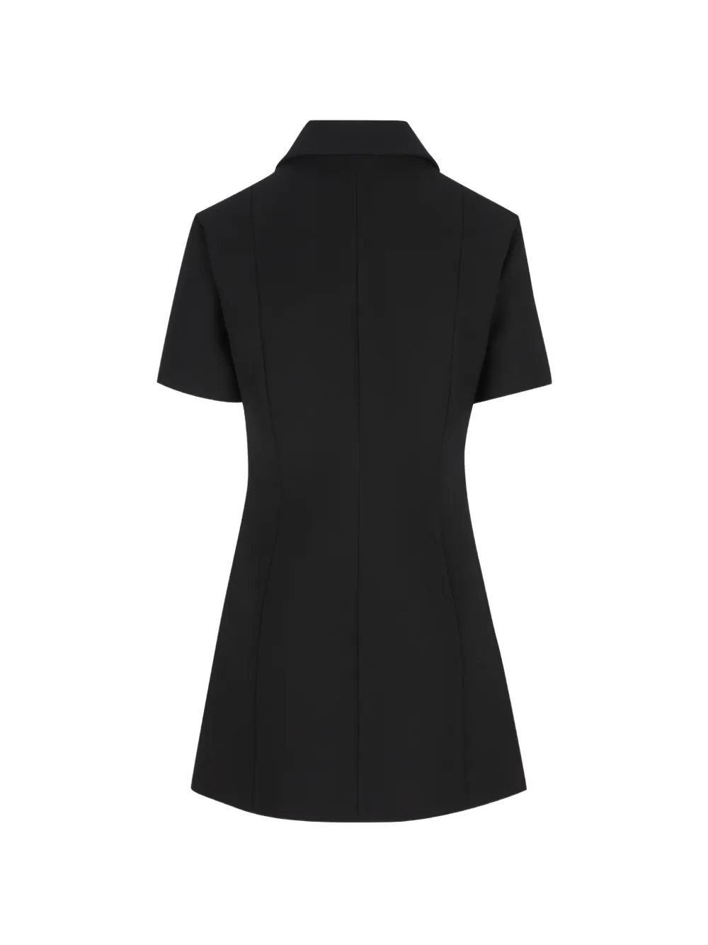 Gucci Wollen mini-jurk met GG-detail Zwart